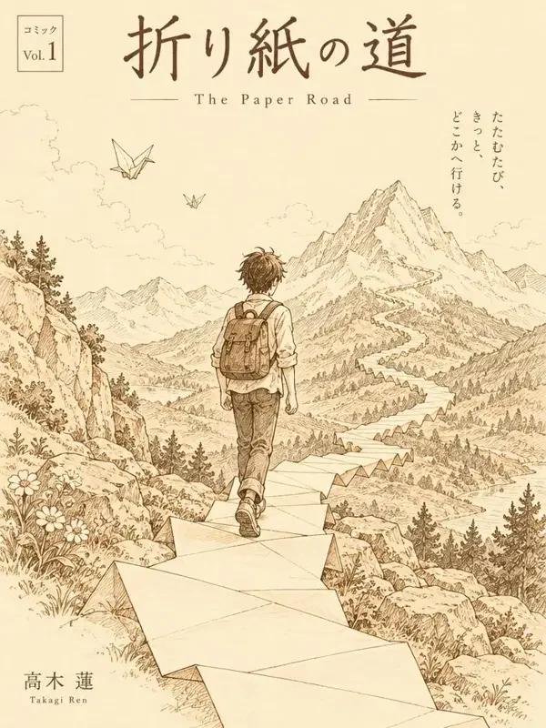 韩漫h《纸上少年行》少年漫画封面