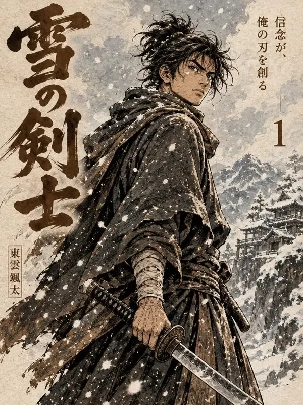 韩漫h《剑与雪之诗》少年漫画封面