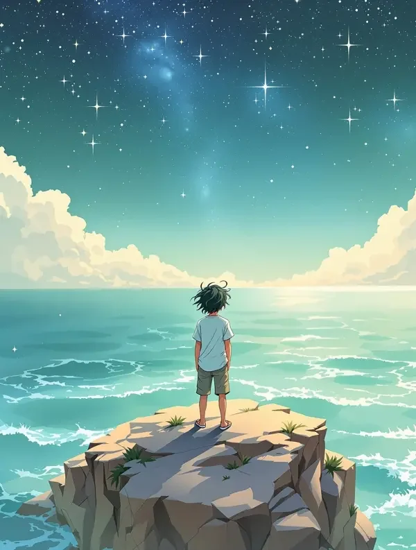 韩漫h《星海绘者》少年漫画封面
