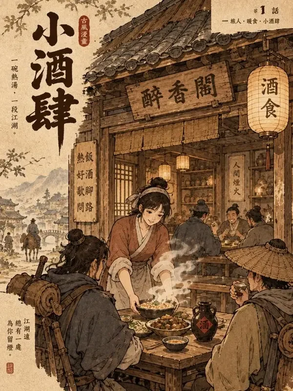 韩漫h《江湖食肆》国漫漫画封面